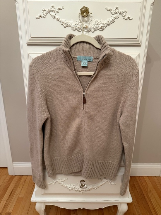 Celeste Sweaters - Celeste Cashmere Women’s Size Medium zip up sweater - brand new & super soft!